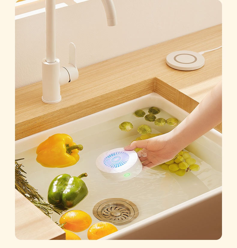 【中國直郵】EraClean世淨 蔬果清洗機 去農藥殘留淨化器 家用神器 自動消毒洗菜機 GFC01