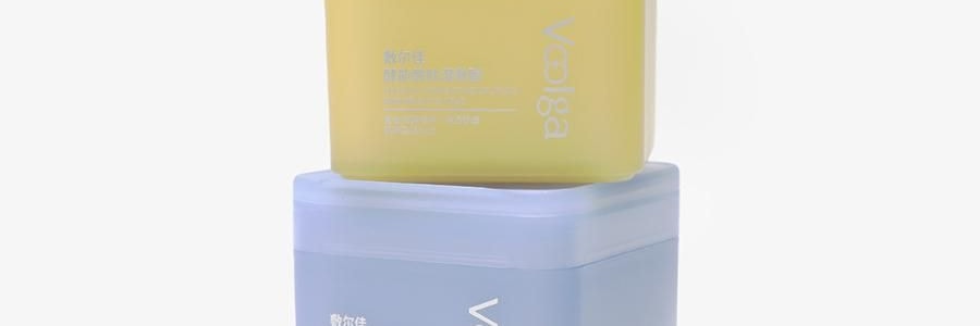 VOOLGA敷尔佳 方胖子妆前湿敷棉片 酵能紧致湿敷膜 70片装 #紫色 紧致弹力抗皱 淡化细纹 急救干垮松弛 敏感肌适用