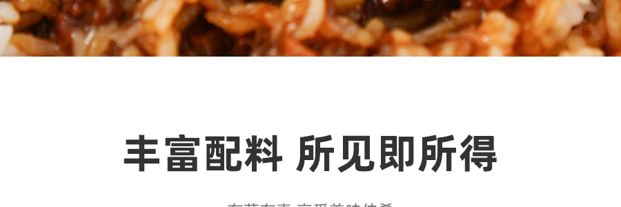 莫小仙 台式卤肉煲仔饭自热锅 275g