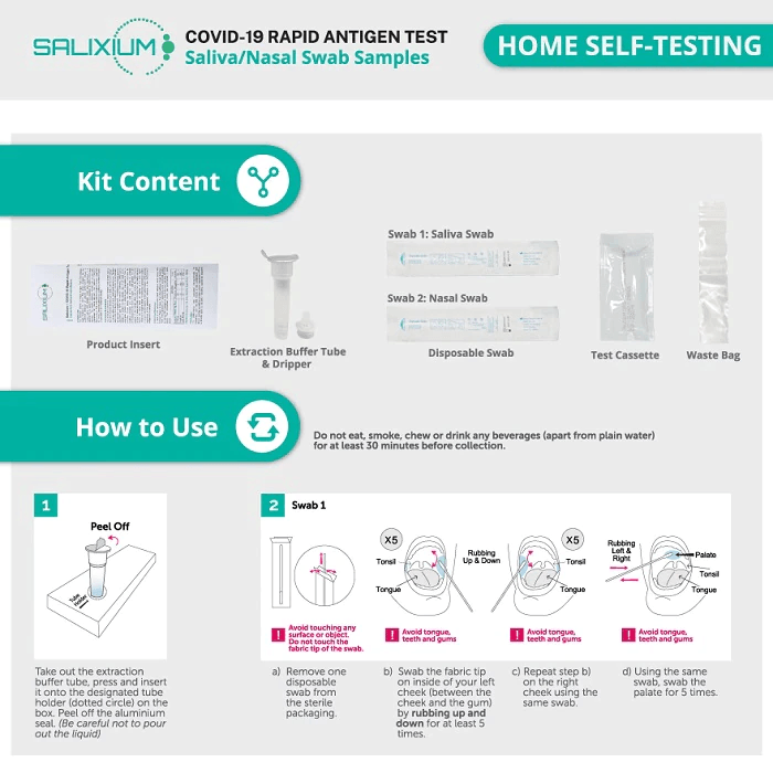 Covid-19 Rapid Antigen Home Test Kit 1pcs