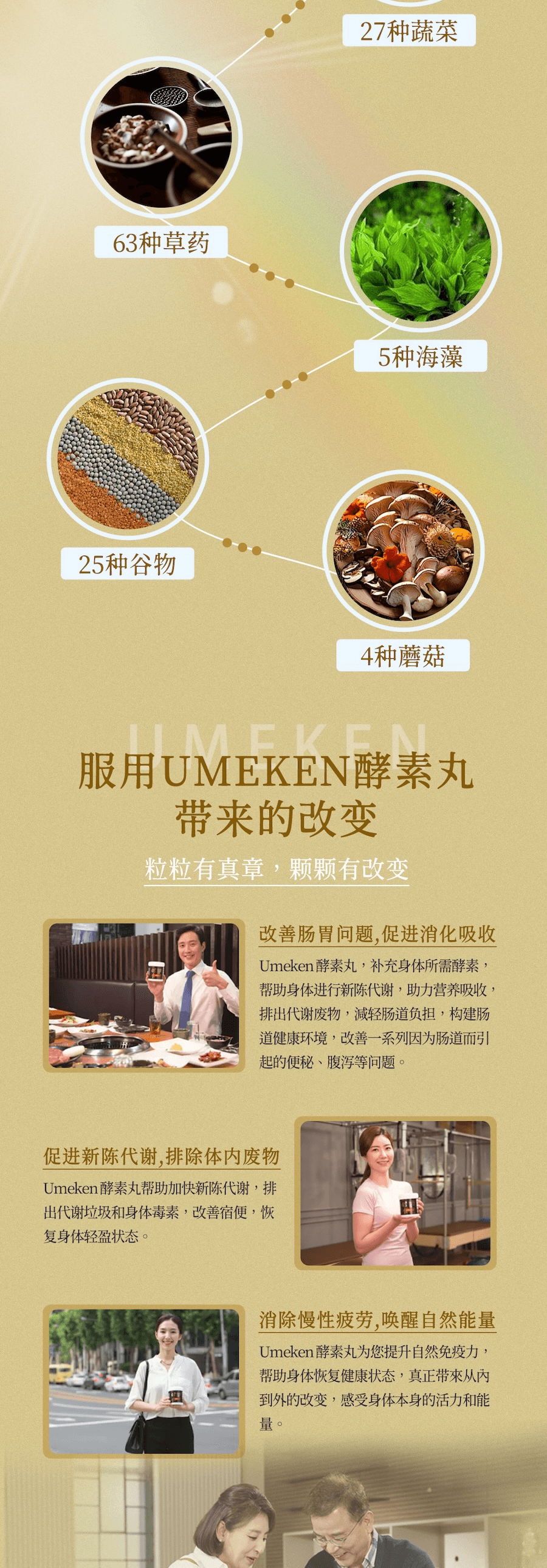 日本 UMEKEN 酵素丸【升级版】370g 【🌿古法匠心制丸 × 巴西原始森林取材】【匠心制丸×发酵科技🧪】【 轻体排毒💨通便养肤】