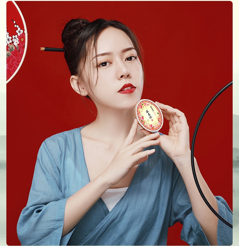 Duck Egg Powder Fragrant Powder Set Makeup Loose Powder Oil Control Long Lasting Doesn't Take Off Makeup Jin Guixiang35g