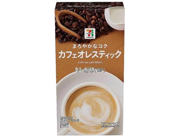 JAPAN SEVEN-ELEVEN Convenience Store Cafe au Lait Stick 8P - Yami.com