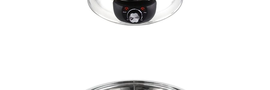 Get Aroma Stainless Steel Dual-Sided Electric Hot Pot 5Qt ASP-610