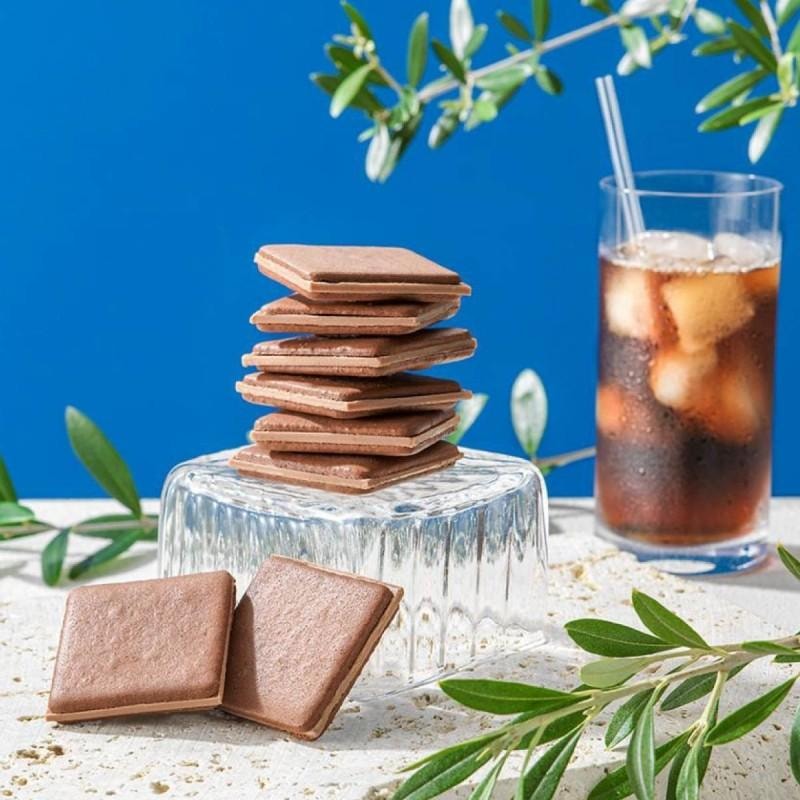 【日本直郵】 日本 神戶 牛奶巧克力 貓舌餅乾 9枚裝