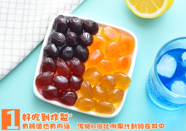 【日本直效郵件】 UHA悠哈味覺糖 全天然果汁軟糖 紫葡萄口味 48g