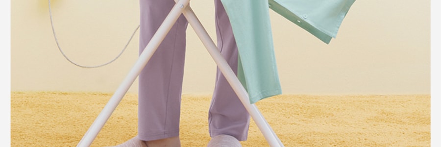 BANANAIN蕉内 301S棉棉睡衣女士翻领家居服套装95%棉5%弹力纤维 周冬雨同款 粉紫 XL码