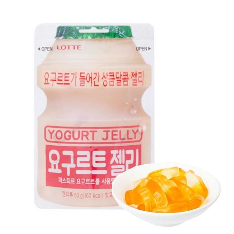 韩国乐天Peach Yogurt Jelly桃子味软糖