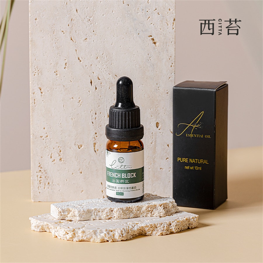 【中國直郵】CITTA/西苔 擴香石補充液 無火香薰精油家用臥室空氣香氛持久散香 藍瓶30ml-烏木沉香