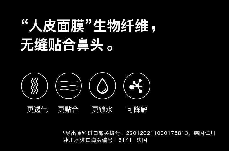 【中国直邮】 RNW/如薇 鼻贴去黑头导出液收缩毛孔深层清洁温和男女通用学生 五组/盒