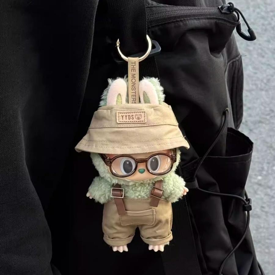 【中國直郵】 FOXTAIL Labubu拉布布娃衣 盲盒公仔衣服 毛絨套裝 可愛換裝- 四件套款(不含公仔) 1件*預計到達時間3-4週