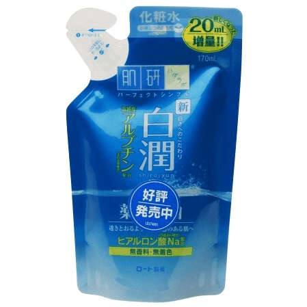 日本 ROHTO 乐敦 肌研药用美白化妆水 补充包 170ml