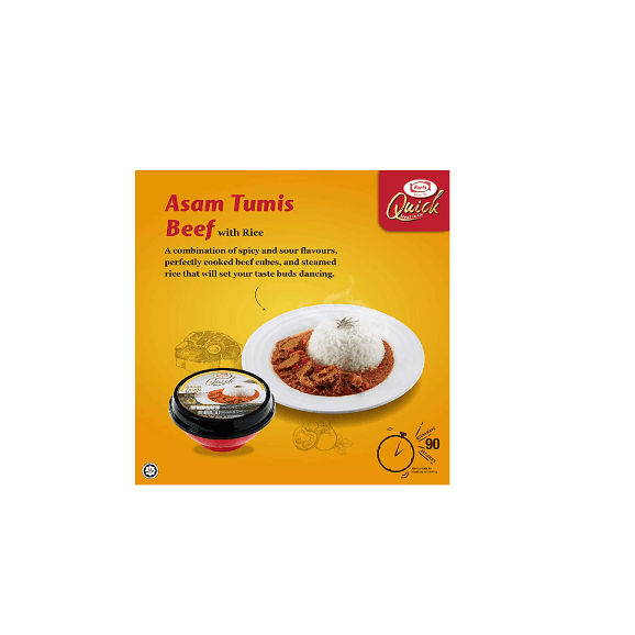 Asam Tumis Beef With Rice 270g
