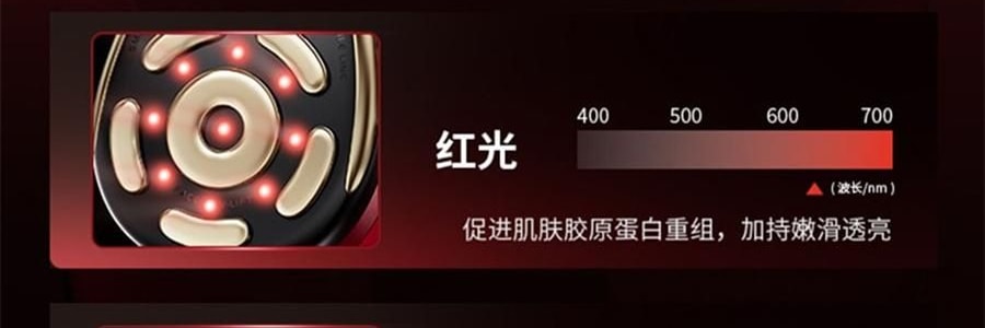 JMOON極萌 大熨斗射頻家用美容儀 臉部提拉緊緻V臉紋 附贈2支80g凝膠【海外版真射頻 滿血功能】