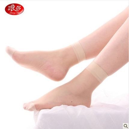 Langsha Lady Socks 10 Pairs One Size Skin Color