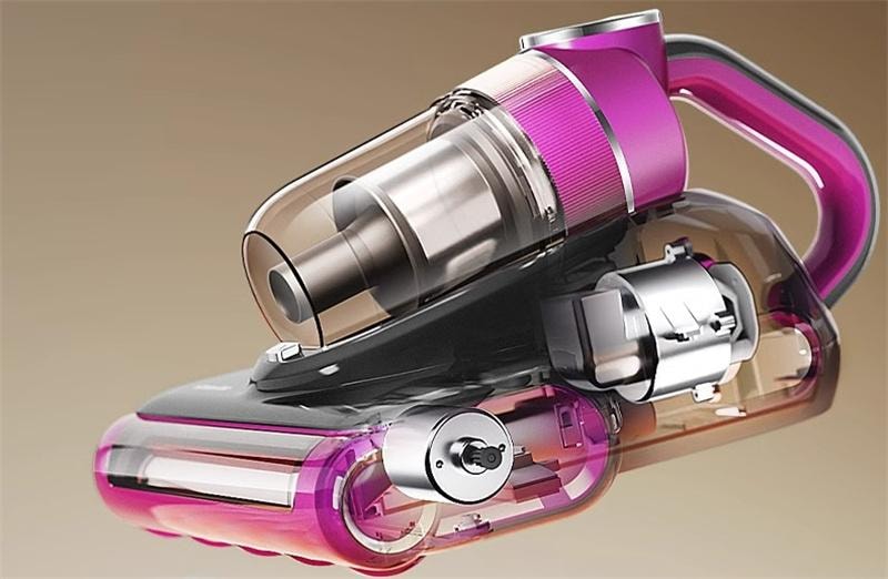 【中國直郵】 康佳 颶風無線除蟎儀床上紫外線殺菌機二合一 水銀灰+8濾芯