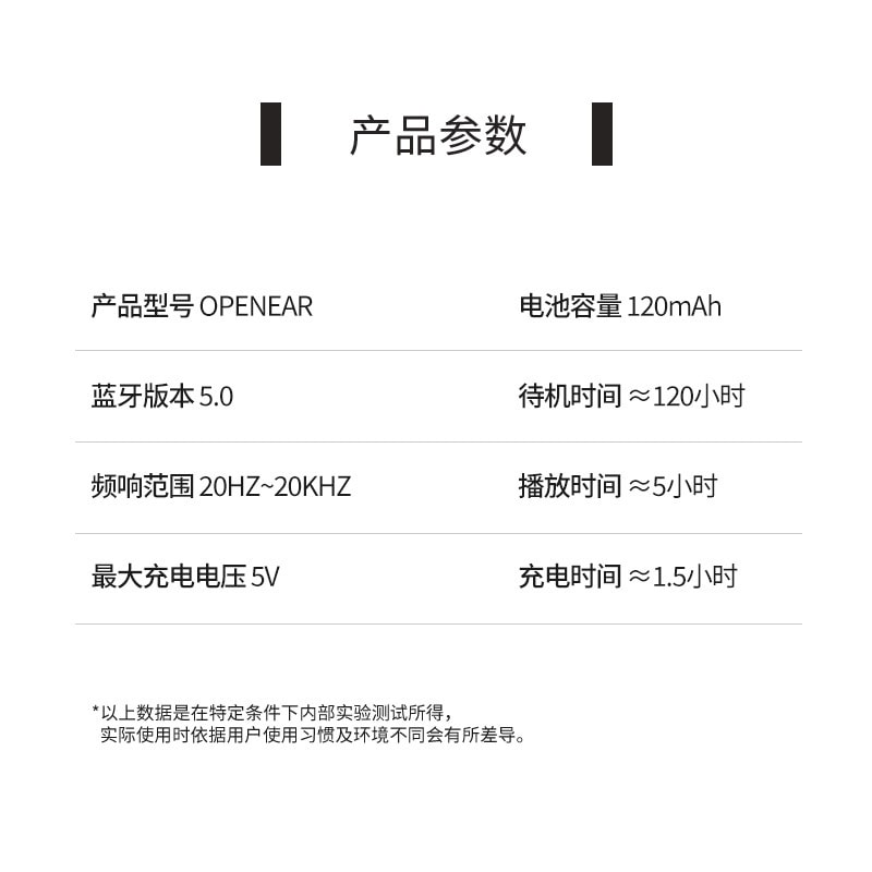 【中國直郵】 新款頸掛式磁吸藍牙耳機運動降噪無線超長續航耳機黑色