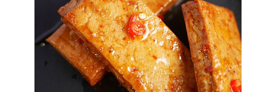 JINZAI Tofu séché épais saveur épicée, 3.81 oz