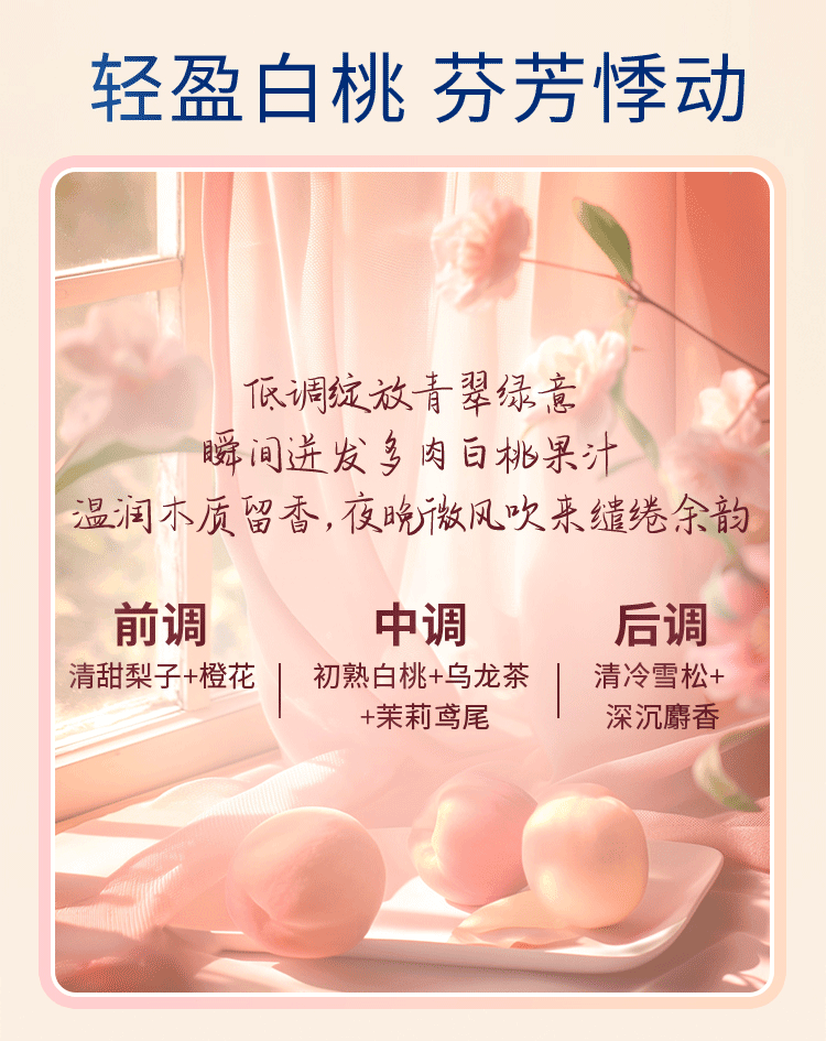 【中国直邮】日本 凡士林 倍润护手霜套装 白桃乌龙50ml+玫瑰西柚50ml 【艺术家限定系列】72小时水润柔嫩