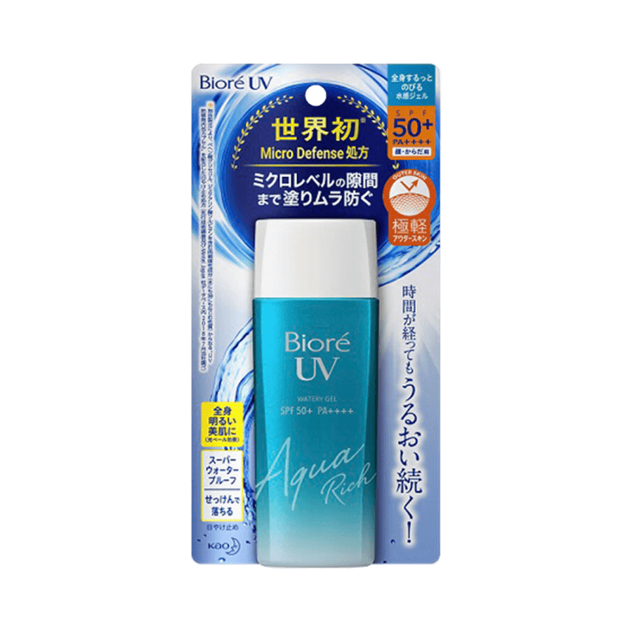 BIORE UV Aqua Rich Watery Gel SPF50+ PA++++ 90ml