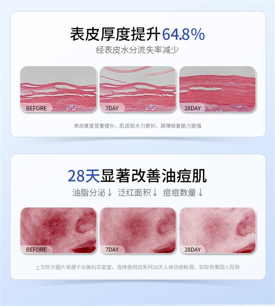 【中国直邮】hurmevkor/华美科 医用乳液面霜敏感肌修复脸部泛红皮肤屏障肌肤受损修护水乳高保湿 60g