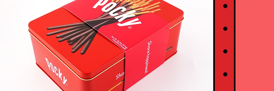 【限量鐵盒禮包·9款口味】日本GLICO格力高 混合口味禮盒 (內含POCKY百奇+PEJOY百醇)【年貨禮盒】