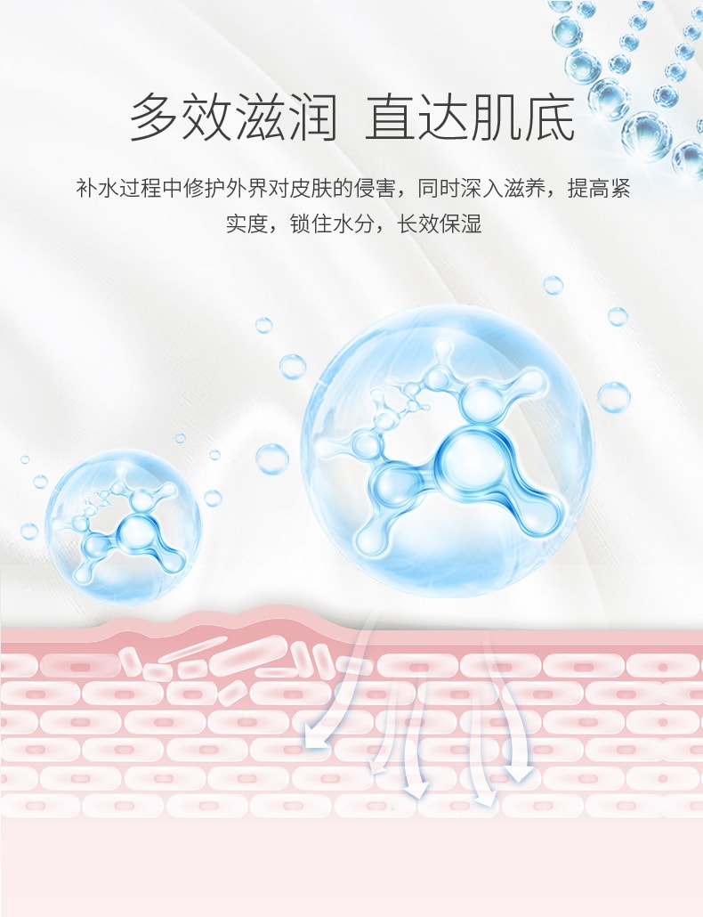 【中國直郵】九立德Genid 骨膠原脂質體面膜 6片裝