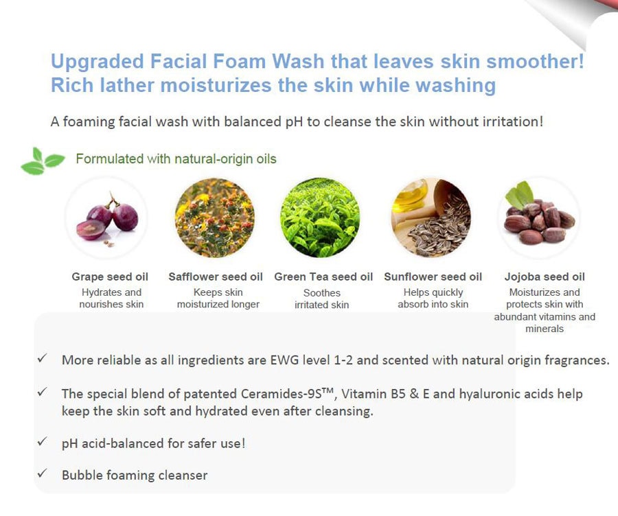 Facial Foam Wash / 1pc/ 150ml