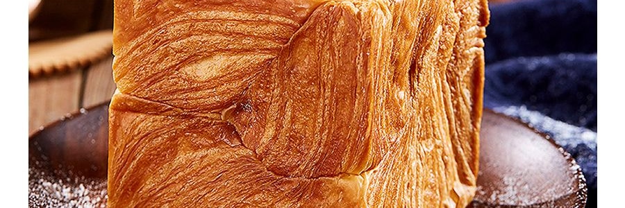 樂錦記 魔術方生吐司 魔術方塊外型 鬆軟內芯 4枚裝 320g