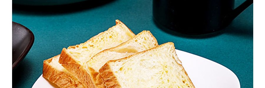 樂錦記 魔術方生吐司 魔術方塊外型 鬆軟內芯 4枚裝 320g