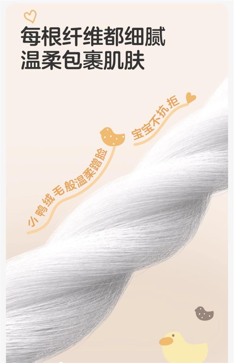 【中国直邮】 全棉时代 口水巾新生婴儿纯棉纱布毛巾儿童宝宝手帕幼儿园洗脸方巾4条装25cm*25cm