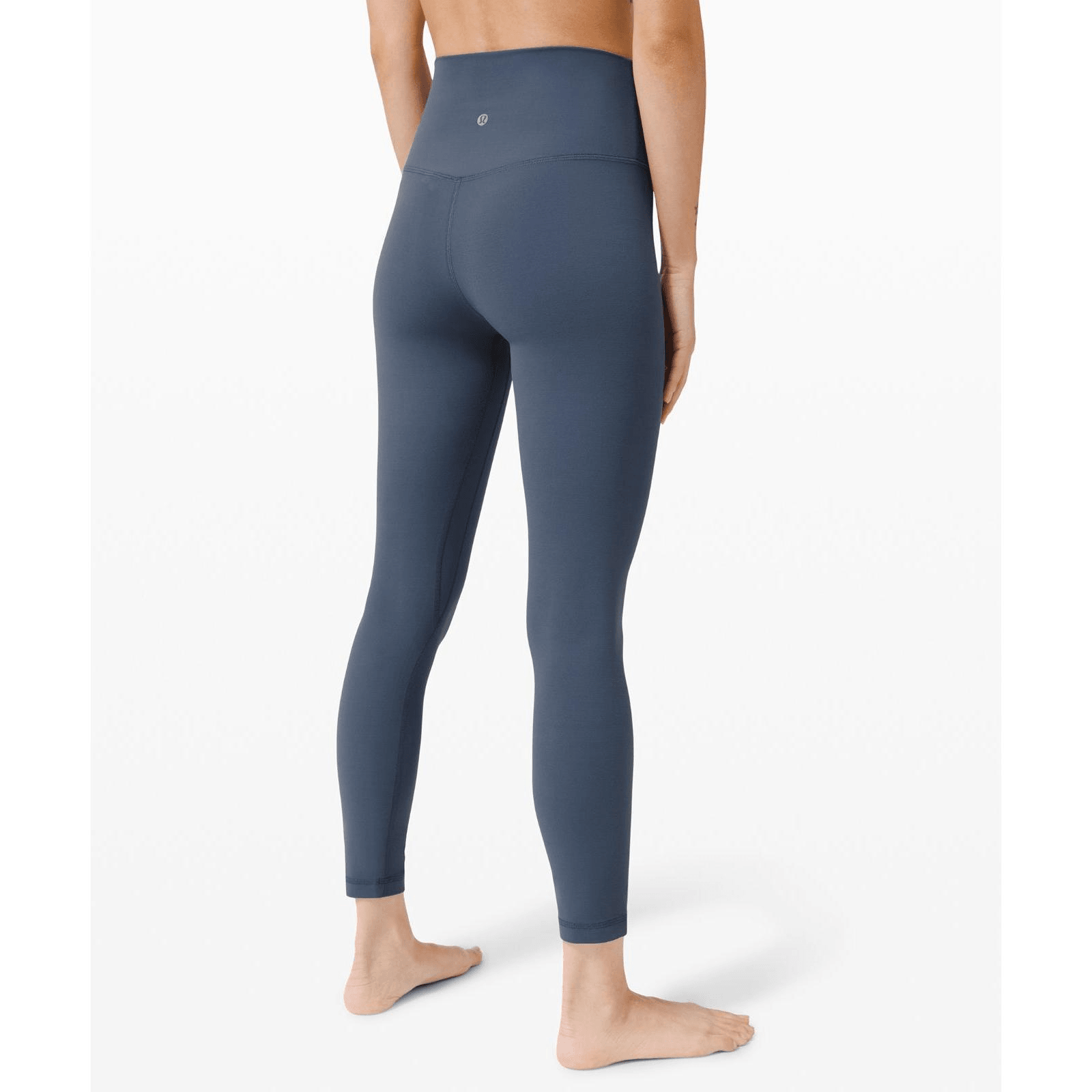 LULULEMON||Align女士運動高腰緊身褲24"裸感瑜珈亞洲版型||Iron Blue S LW5CRDA