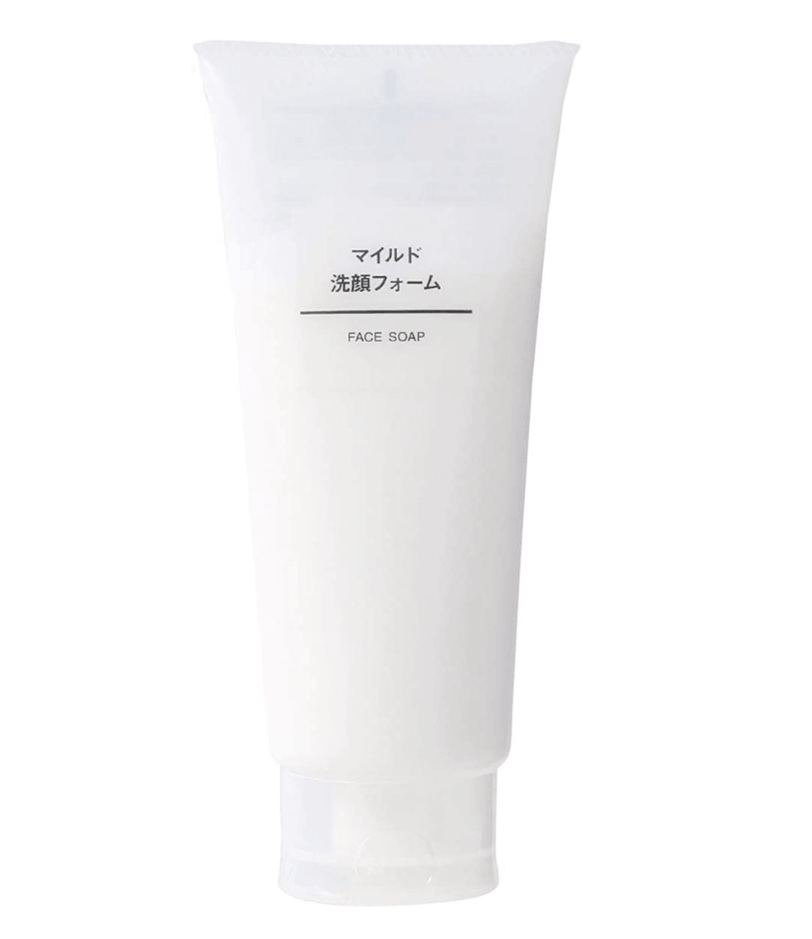【日本直邮】 MUJI无印良品 舒柔温和 泡沫洁面乳 洗面奶100g