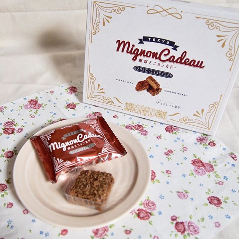 【日本直邮】日本TOKYO MIGNON CADEAU 巧克力脆皮千层威化 6枚装