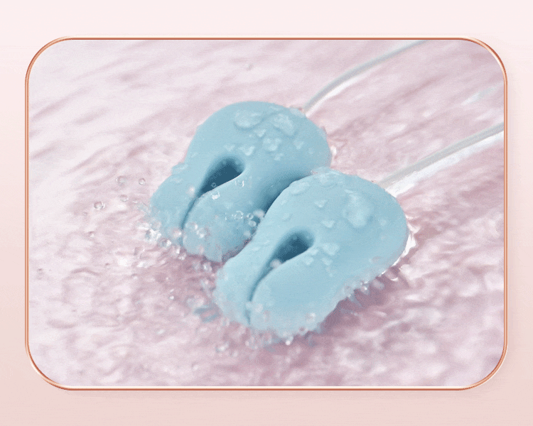 【中國直郵】勞樂斯 乳夾情趣玩具 乳頭刺激乳房按摩器 自慰器 成人情趣用品 藍色