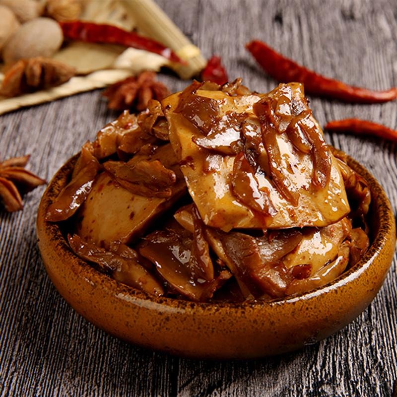 【中国直邮】 蜀风雅香 张飞菌香豆干768g 四川特产豆腐干辣条休闲零食中秋节零食大礼包 768 克