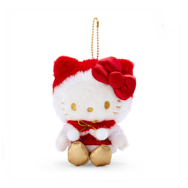 【日本直邮】SANRIO三丽鸥 圣诞系列 玩偶挂件【凯蒂猫】