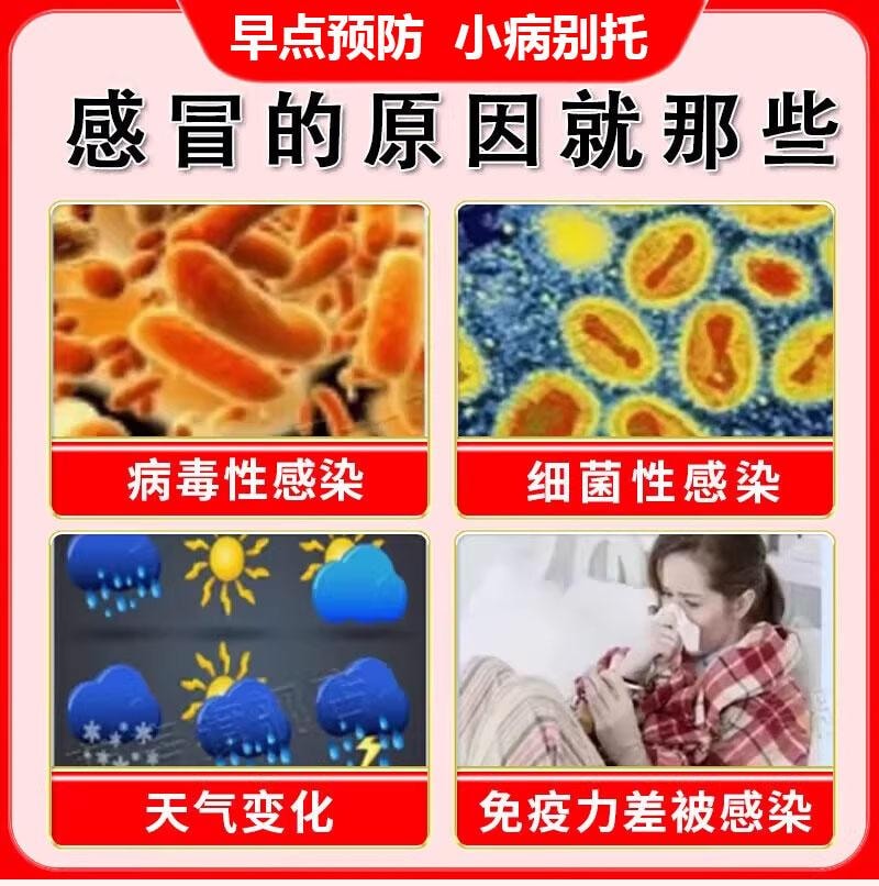 华药堂 四季感冒片 24片 感冒发热 咳嗽口干 流清涕 咽喉疼痛