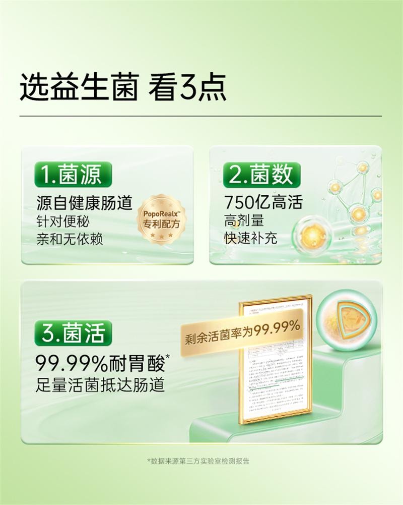 【中国直邮】德国 月神 一日清益生菌成人调理肠道排通宿便秘润便养肠膳食纤维750亿 30条/盒