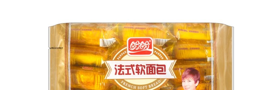 盼盼 法國軟麵包 奶香 15枚入 20g*15