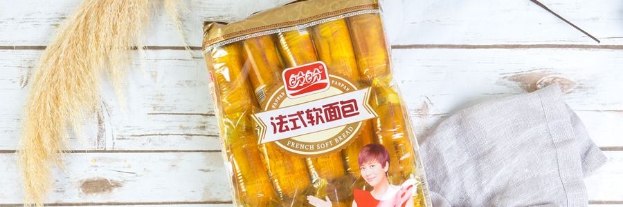 盼盼 法國軟麵包 奶香 15枚入 20g*15