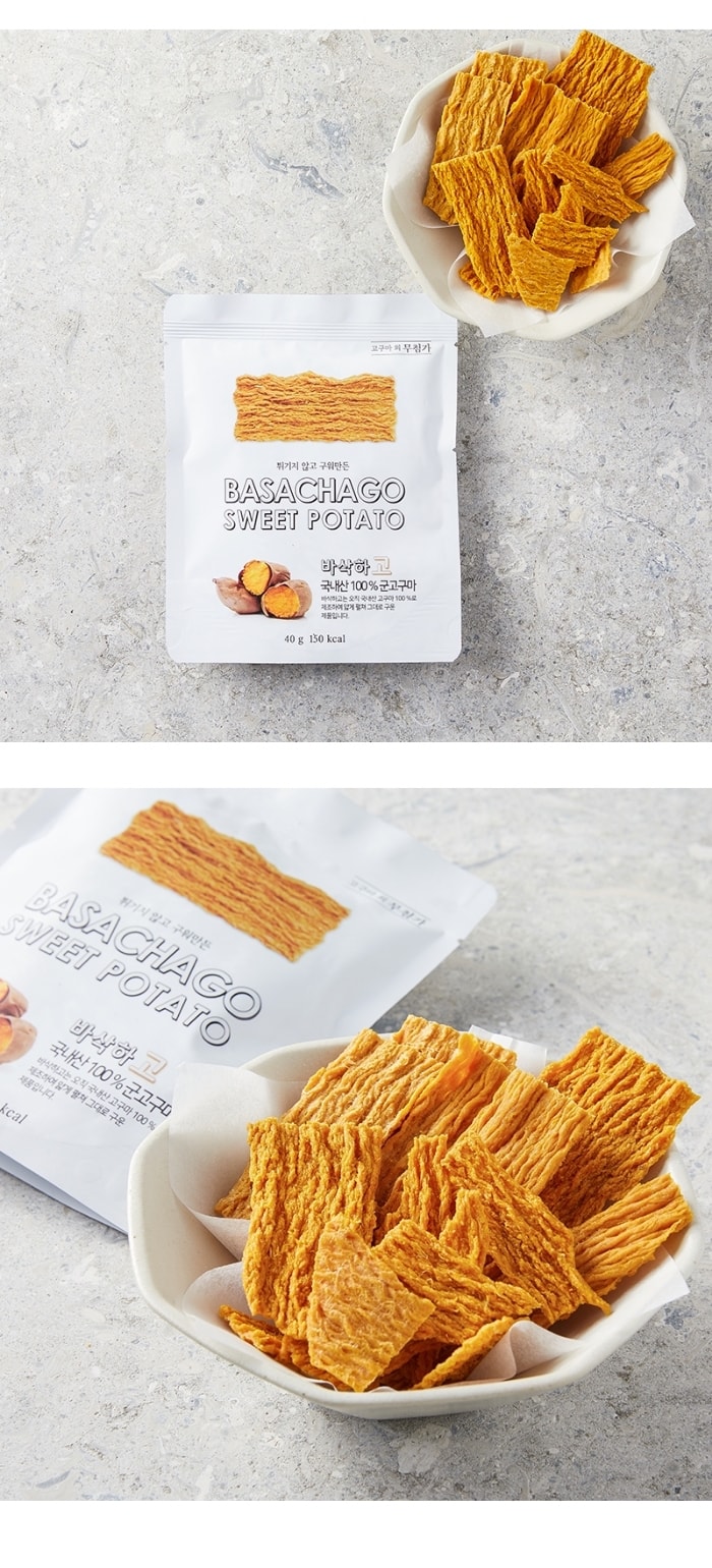 韩国 THE MORE FOOD BASACHAGO 香脆红薯片 10袋