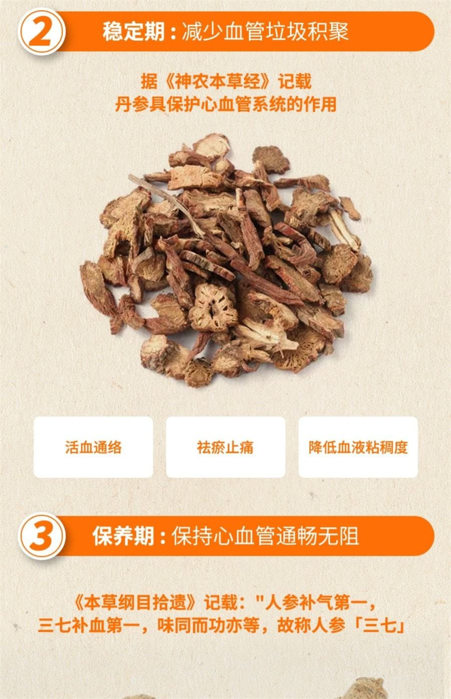 【中國直郵】 維特健靈 脈通護心素膠囊 維持心腦血管健康 改善血液流動 有助於恢復血管彈性 40粒/盒