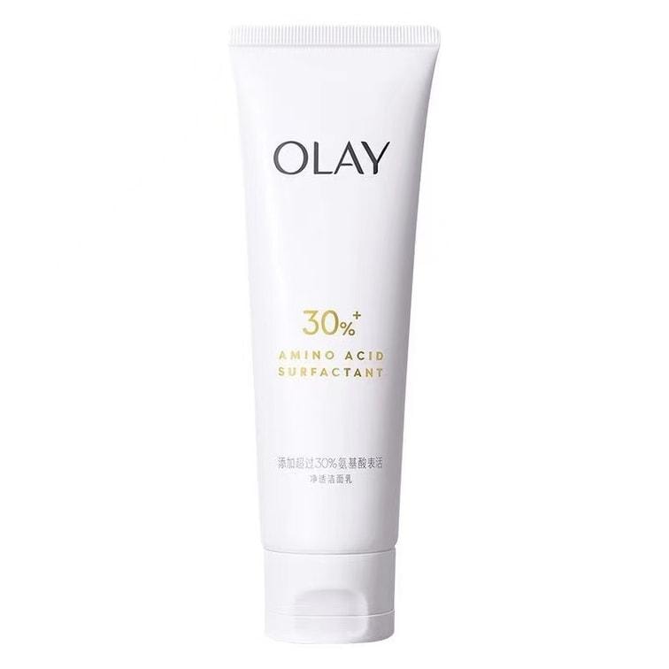 【中国直邮】 美国 OLAY 氨基酸表活洁面乳洗面奶专用男女清洁毛孔清洁温和 125g/瓶