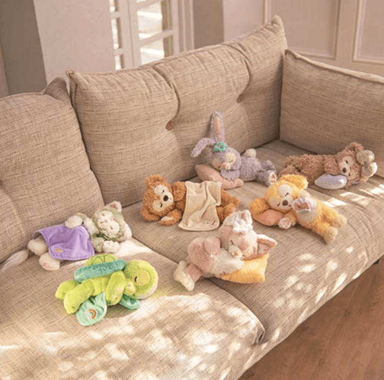 【日本直郵】東京迪士尼 達菲家族睡夢系列 可愛毛絨玩偶娃娃公仔 星黛露