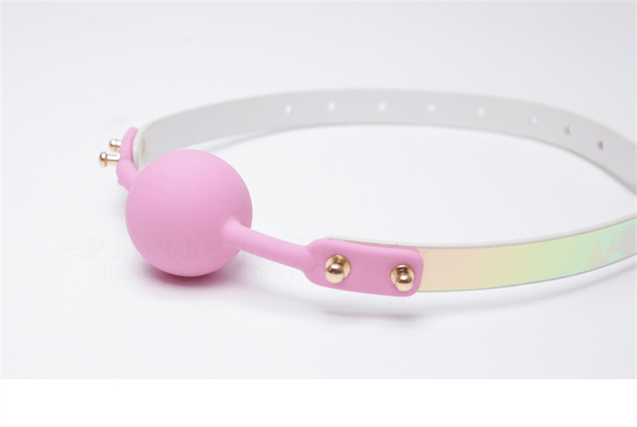 BDSM Iridescent Professional Training Bondage Set with Lead Chain and Paddle