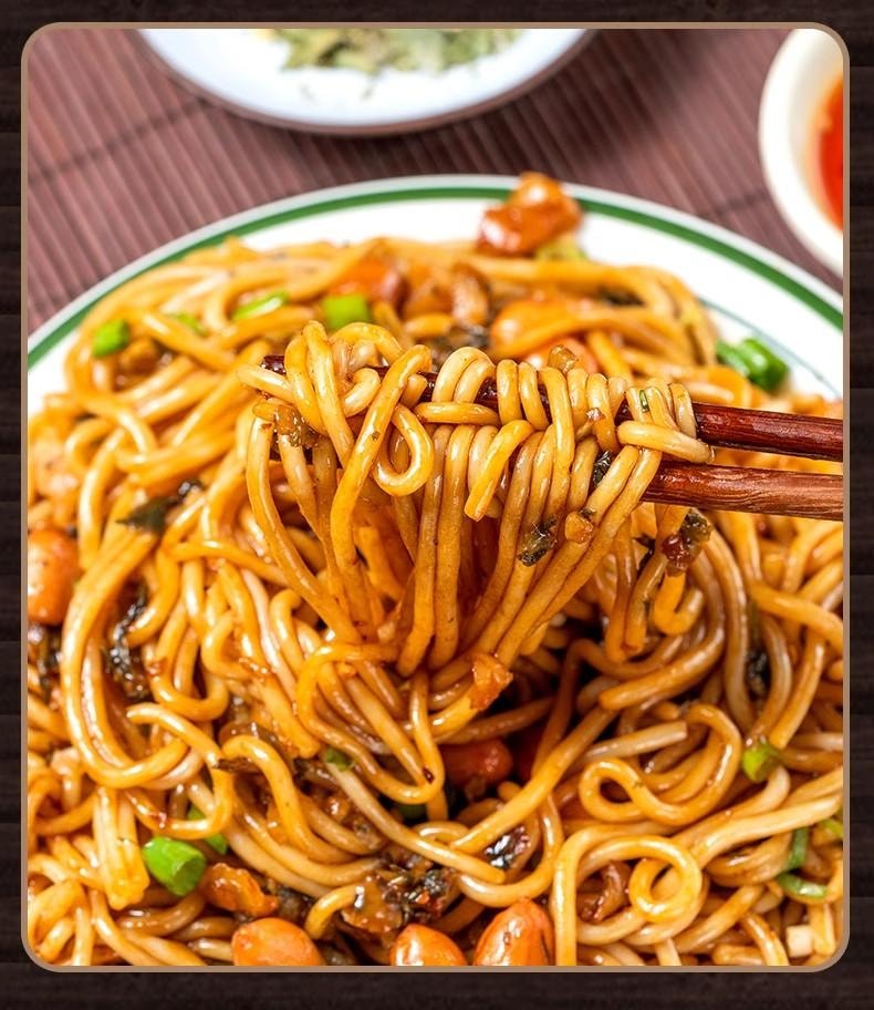 【中国直邮】 渣渣灰 正宗南昌拌粉江西特产米粉195g 方便速食早餐宵夜即食3分钟快煮