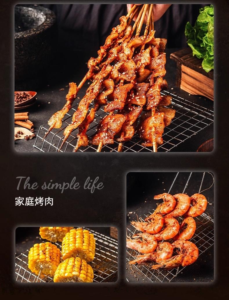 【怎麼烤都好吃】安吉燒烤料香辣味130g 香辣粉燒烤調味辣椒麵 乾碟孜然香辣家用全套調味粉組合氣炸鍋調味蘸料瓶【多孔瓶裝】使用方便