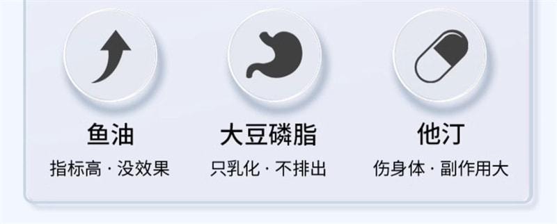 【中国直邮】 莱特维健 南极磷虾油omega3高浓度软胶囊60粒盒
