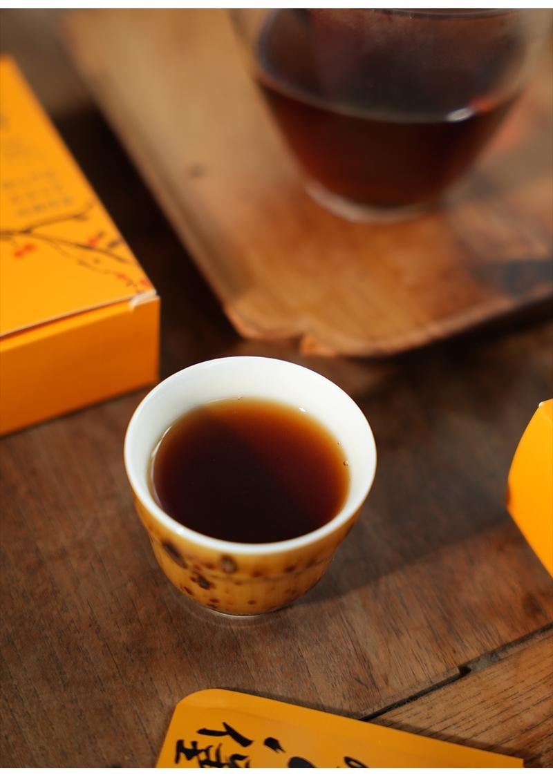 小师姐评茶 【美国现货秒发】 陈皮六堡茶茶叶 9年陈新会陈皮 7年陈六堡茶 105克